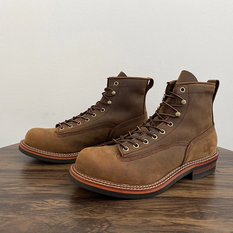 Vintage British Men Ankle Boot - مراجعة Guipure Lace Panel وسعره
