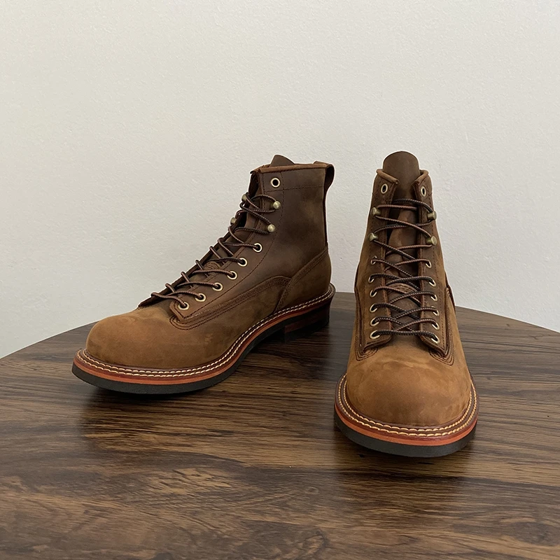 Vintage British Men Ankle Boot - مراجعة Guipure Lace Panel وسعره
