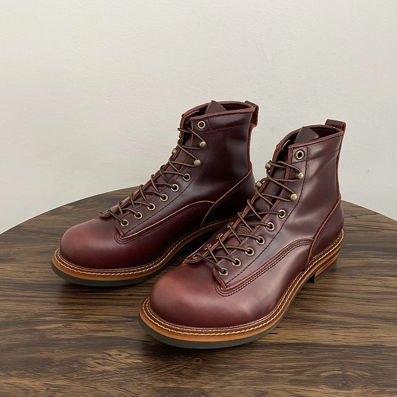 Vintage British Men Ankle Boot - مراجعة Guipure Lace Panel وسعره