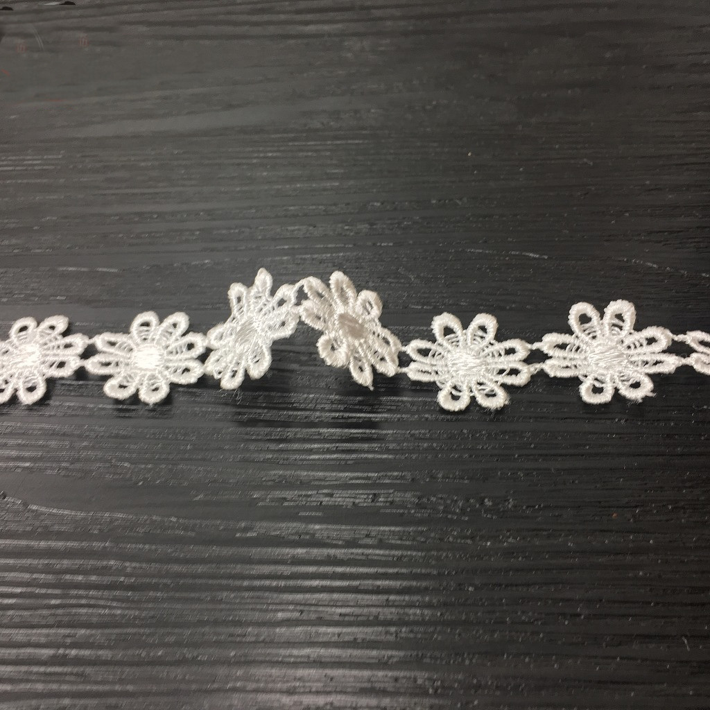 Cute Hollow Flowers Garment La - مراجعة Lace Ribbon Trim وسعره
