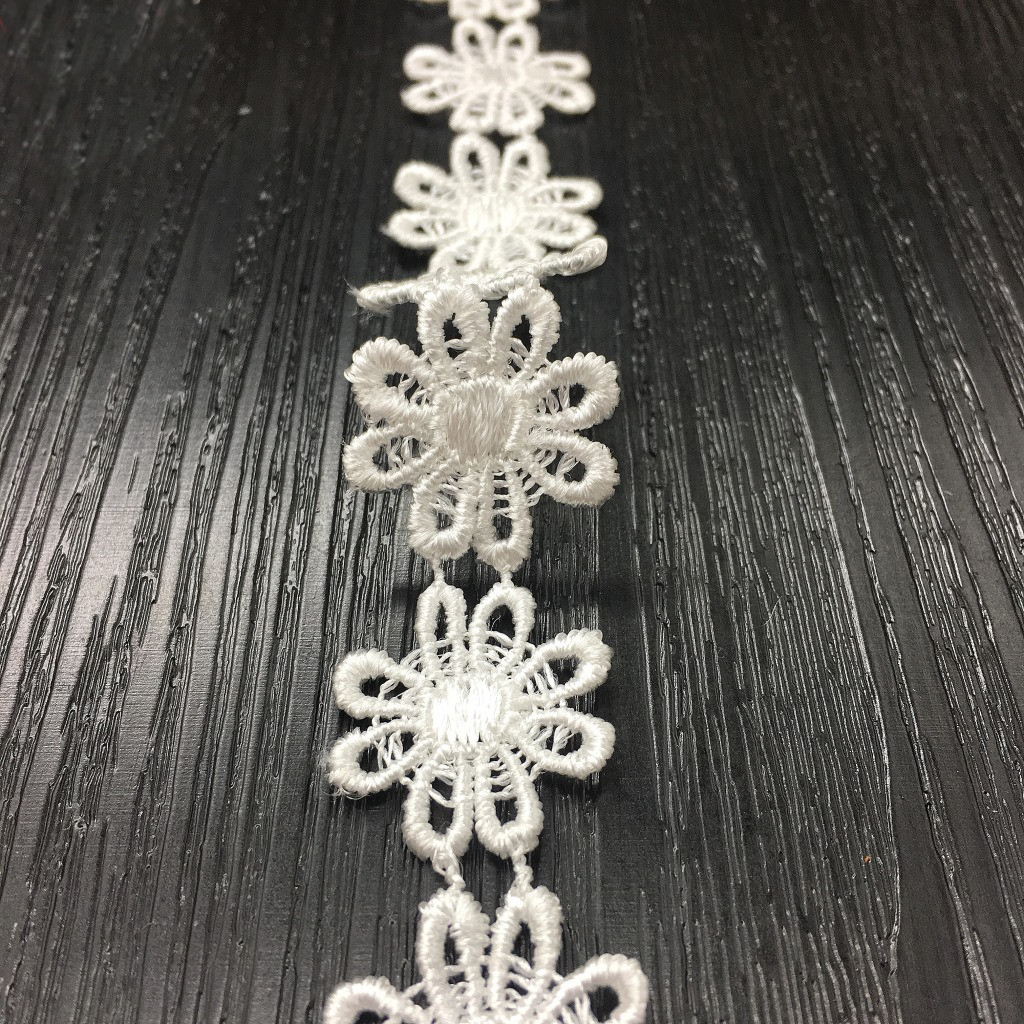 Cute Hollow Flowers Garment La - مراجعة Lace Ribbon Trim وسعره