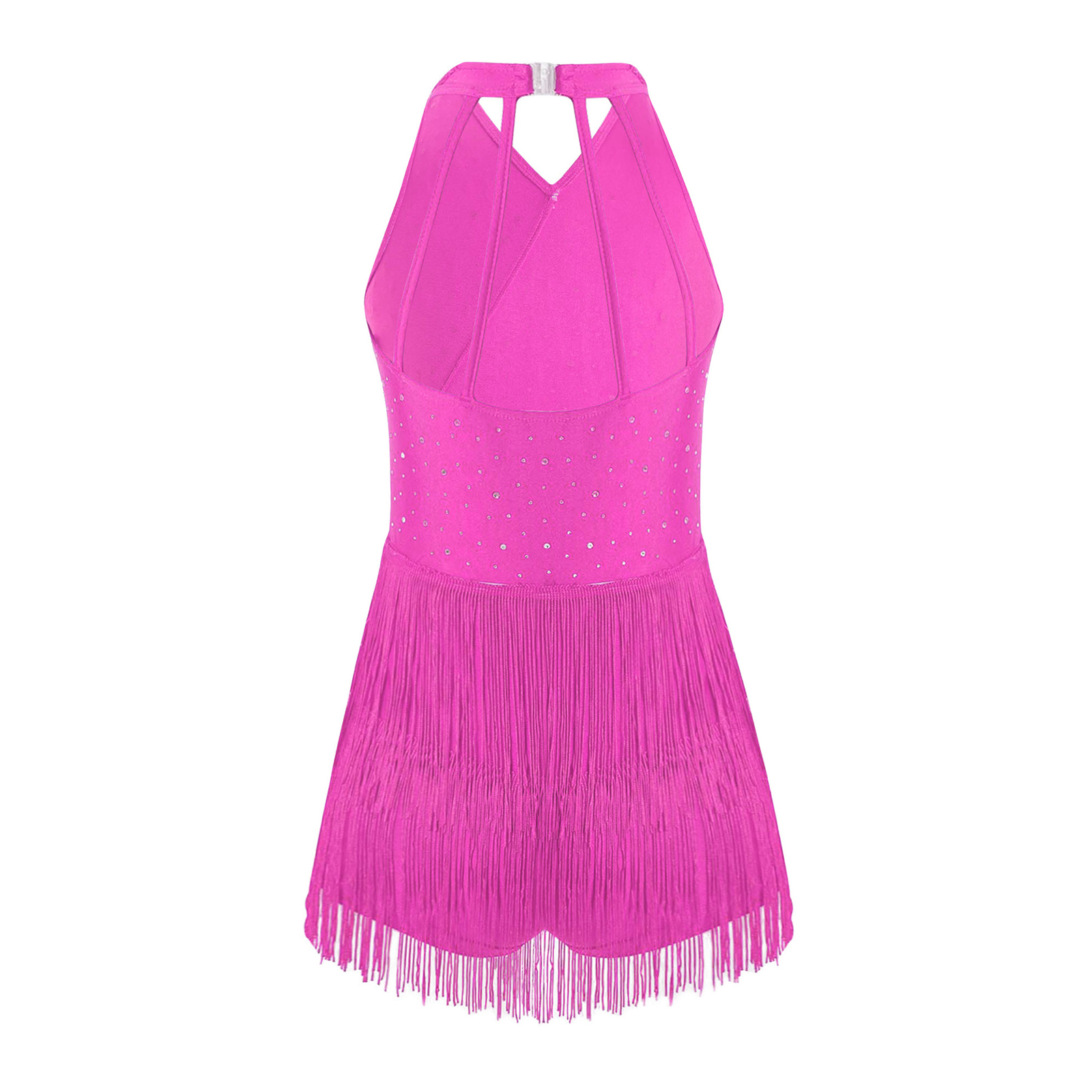 Kid Girls Latin Dance Tango Ch - مراجعة Rhinestone Banding Trim وسعره