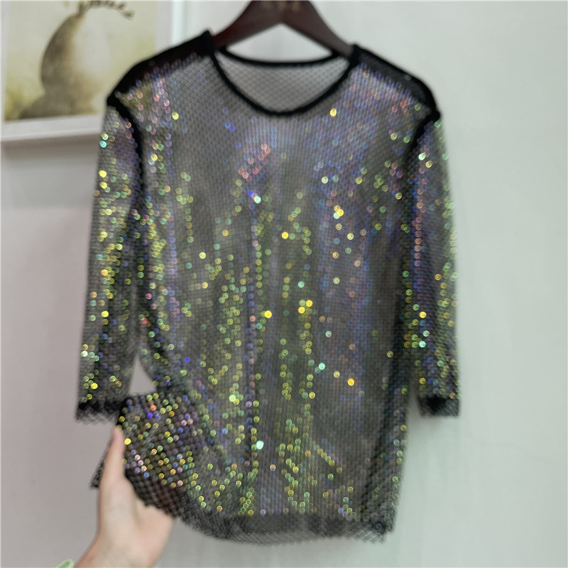ColorShiny Diamonds  Electric  - مراجعة Crystal Mesh Fabric وسعره
