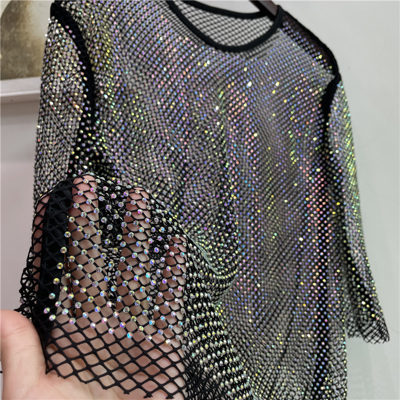 ColorShiny Diamonds  Electric  - مراجعة Crystal Mesh Fabric وسعره