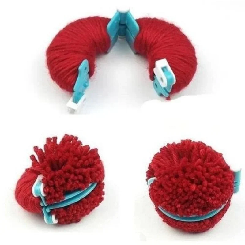 8PCS 4 Sizes Fluff Ball Weaver - مراجعة Pom Pom Maker Tool وسعره