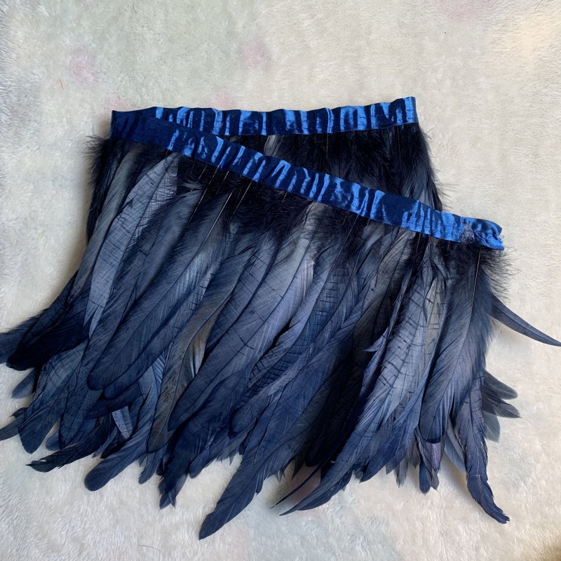 25-30cm/10-12inch Rooster Tail - مراجعة Feather Trim Marabou وسعره