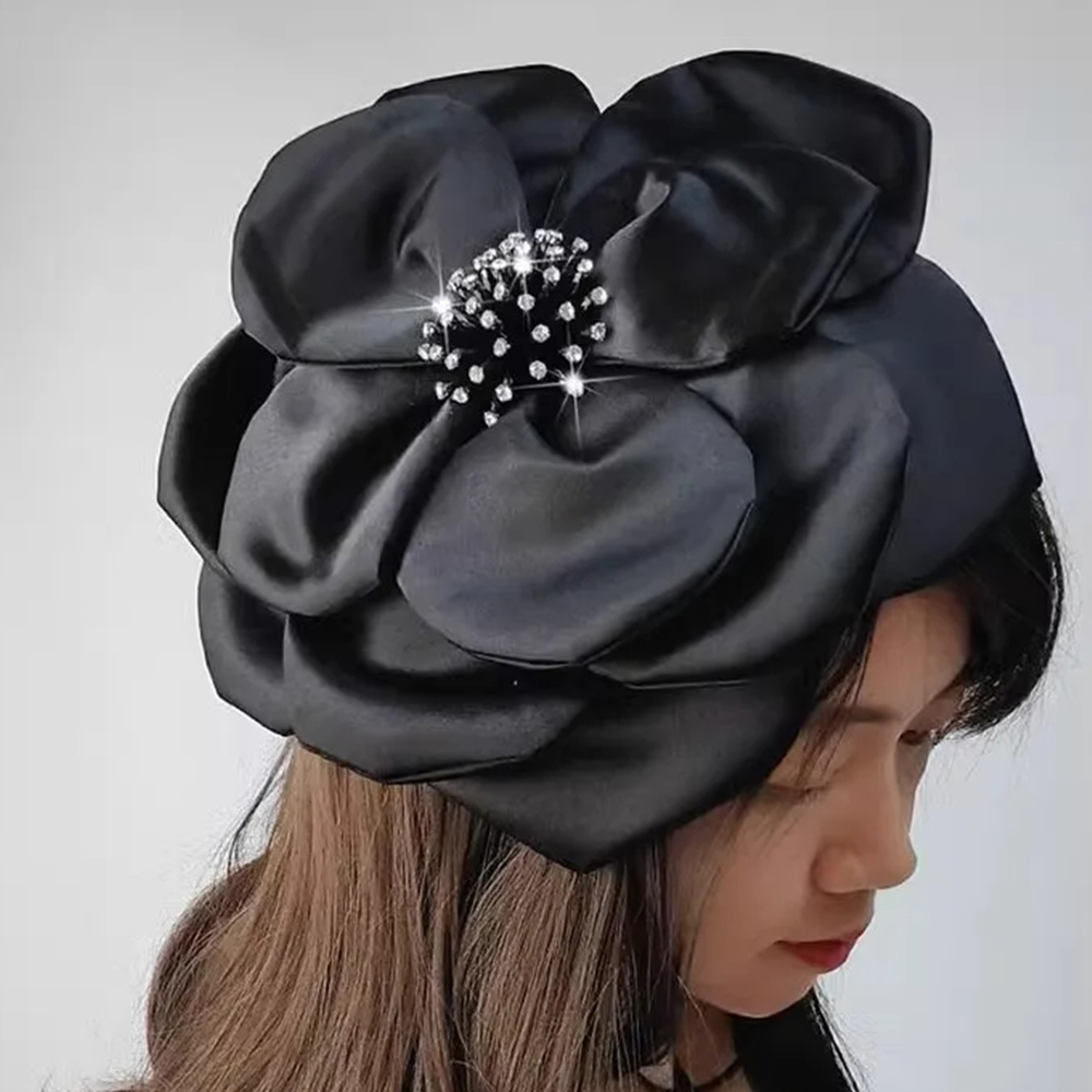 NEW 29cm 3D Big Flower Lace Pa - مراجعة Applique Patch Flower وسعره