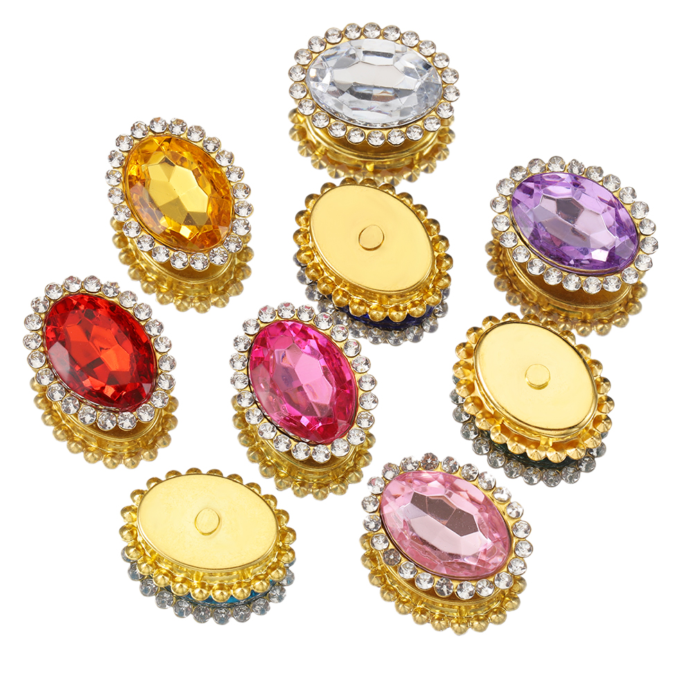 30pcs 14x18mm Colored Acrylic  - مراجعة Embroidery Craft وسعره
