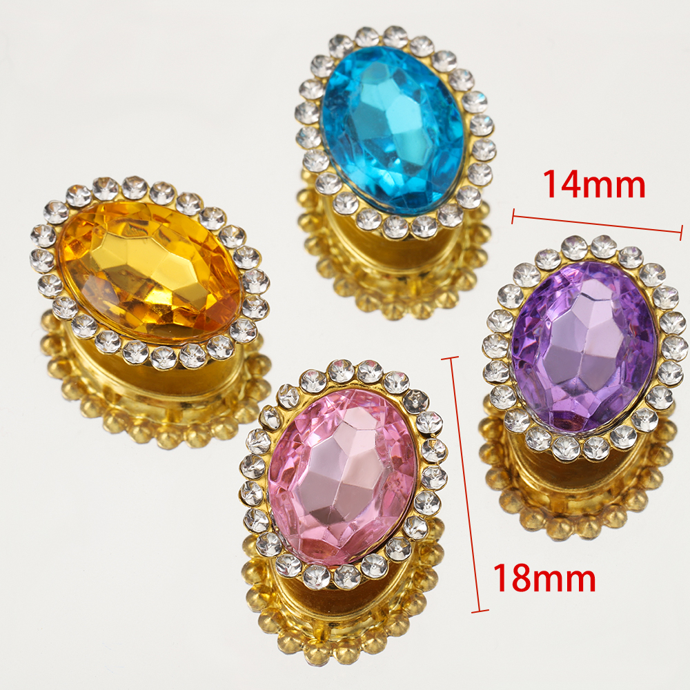 30pcs 14x18mm Colored Acrylic  - مراجعة Embroidery Craft وسعره
