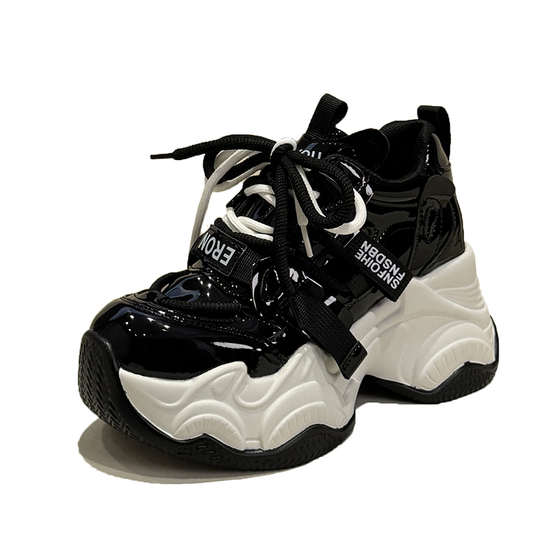 High Platform Sneakers Women 2 - مراجعة Guipure Lace Panel وسعره