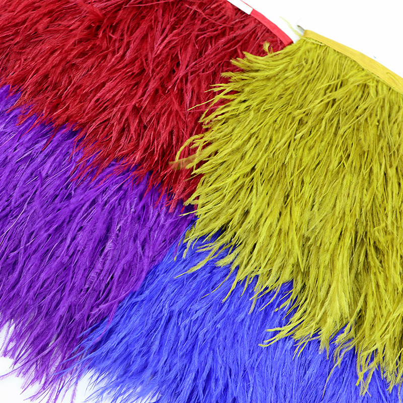 1M 8-10cm Black Ostrich Feathe - مراجعة Feather Trim Marabou وسعره