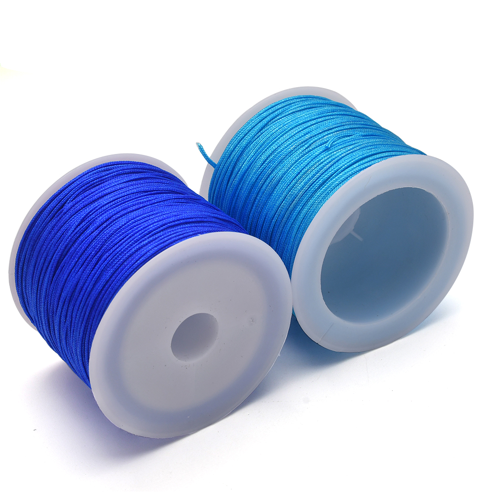 50Yds 0.8mm Crafts Nylon Cord  - مراجعة Beaded Trim Fringe وسعره
