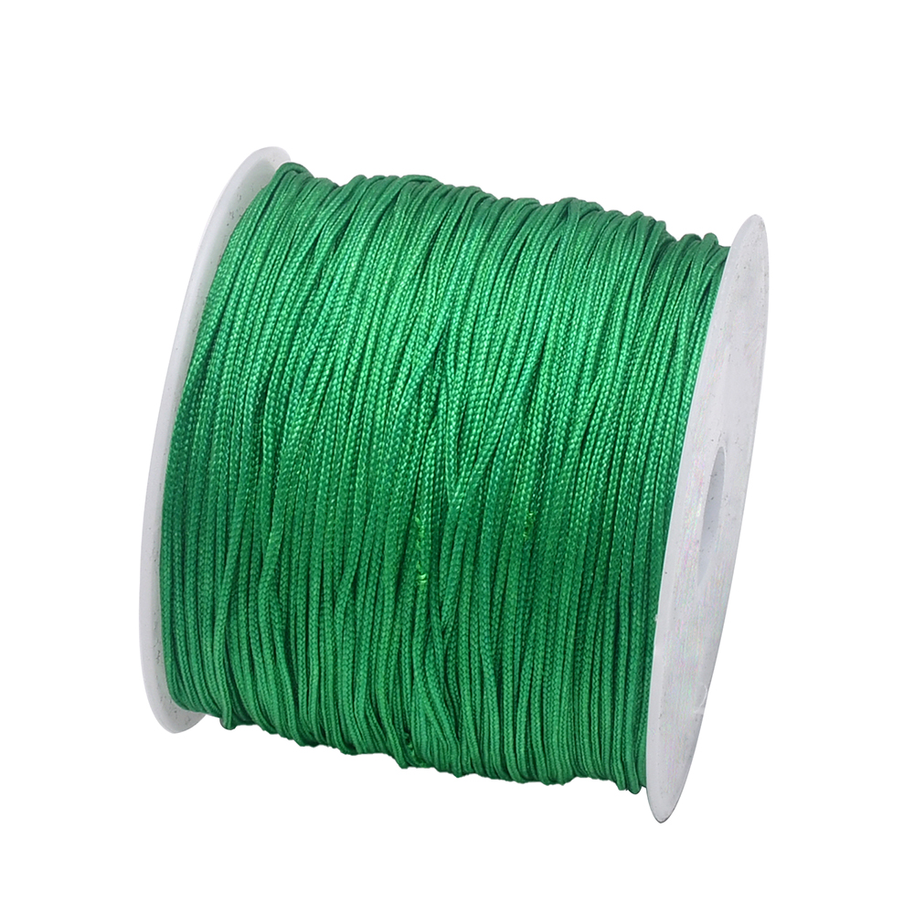 50Yds 0.8mm Crafts Nylon Cord  - مراجعة Beaded Trim Fringe وسعره