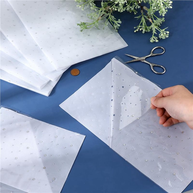 HLZS-40 Sheet Iron-On Rhinesto - مراجعة Hotfix Rhinestone Sheet وسعره