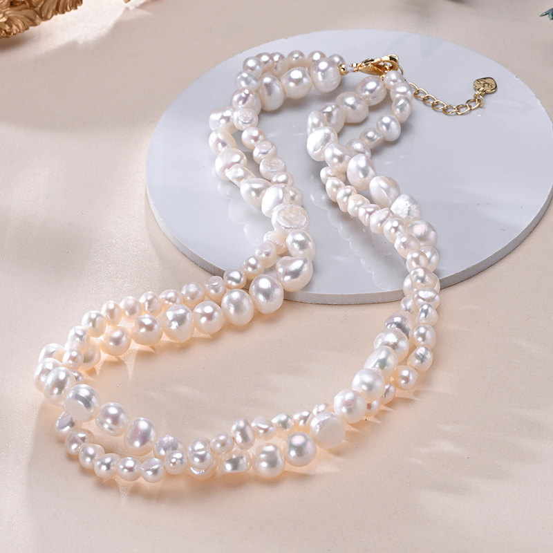 HENGSHENG Baroque Freshwater 5 - مراجعة Pearl Trim Chain وسعره