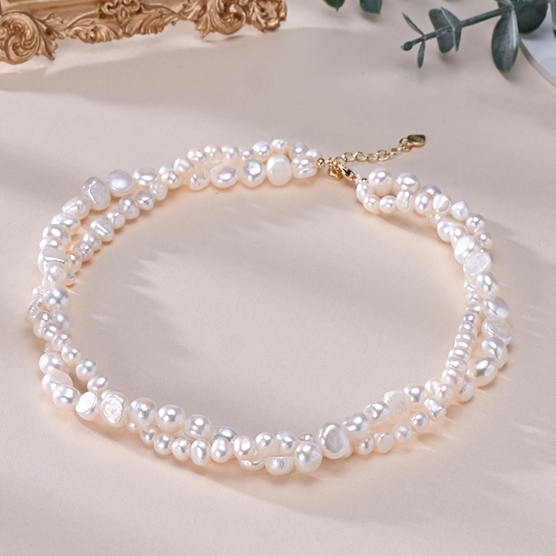 HENGSHENG Baroque Freshwater 5 - مراجعة Pearl Trim Chain وسعره