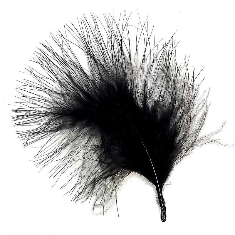 Selected 50pcs feathers turkey - مراجعة Feather Trim Marabou وسعره
