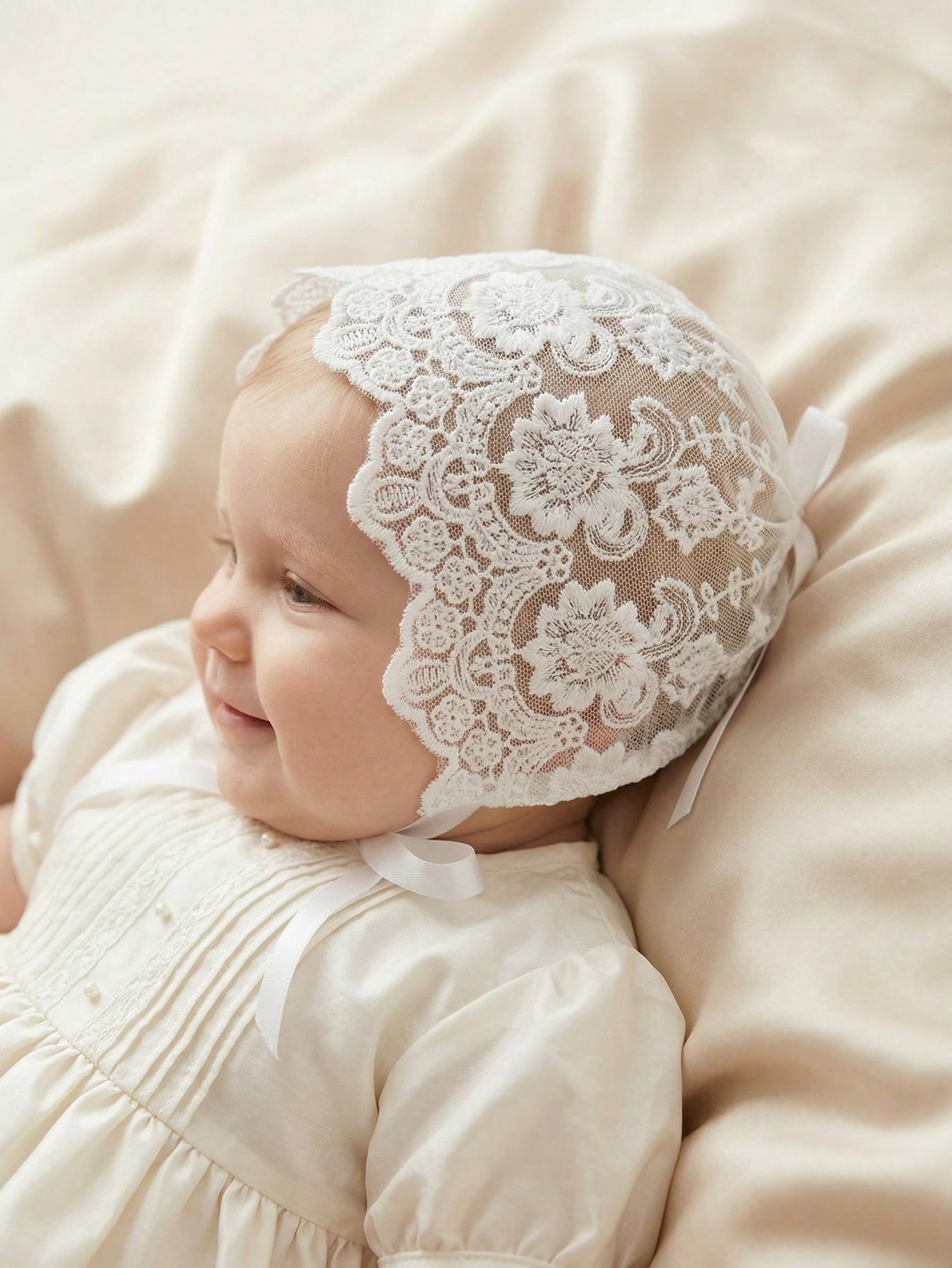 Baby Lace Brim Headband Hat He - مراجعة Embroidery Embellishments وسعره