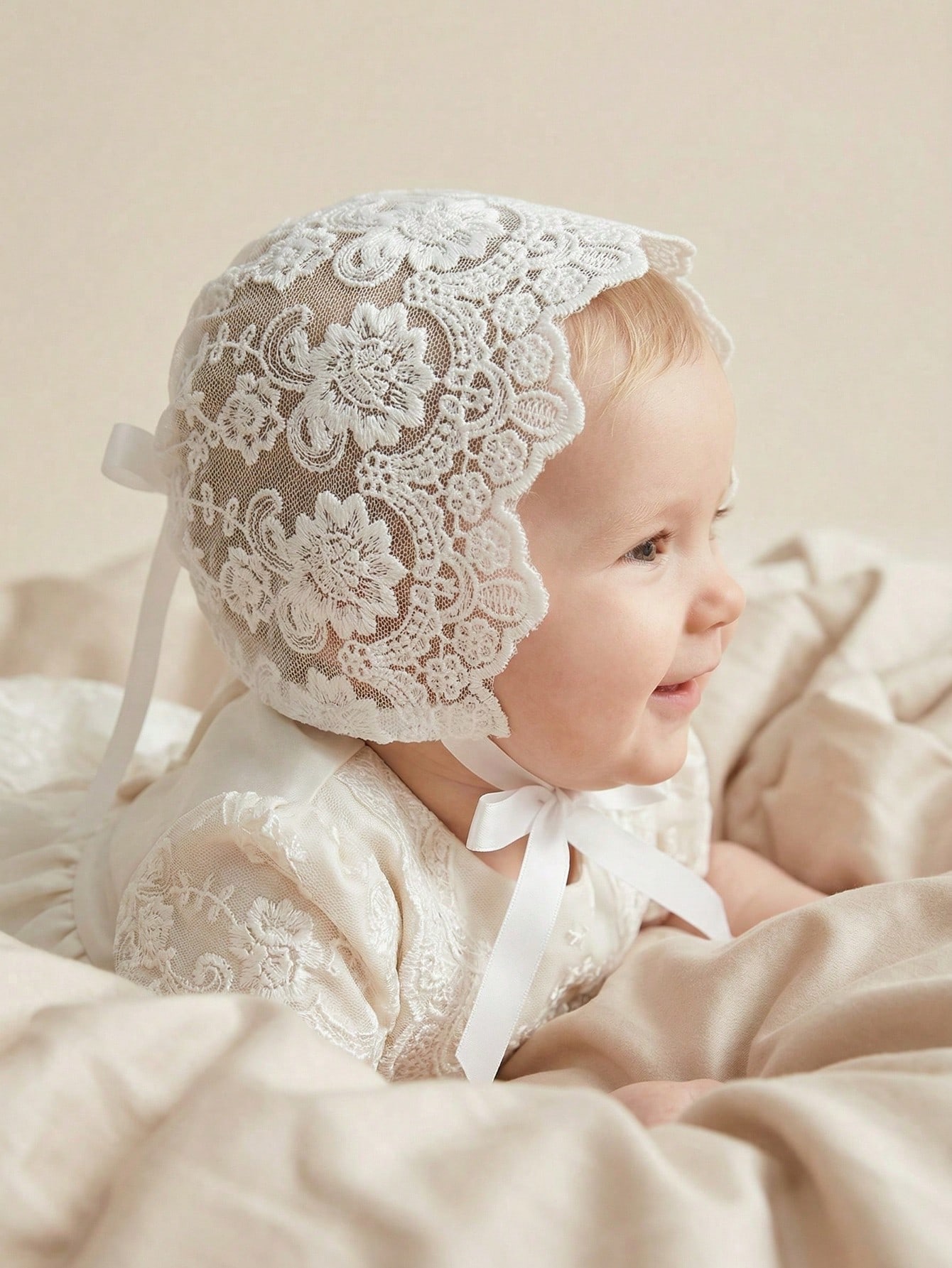Baby Lace Brim Headband Hat He - مراجعة Embroidery Embellishments وسعره