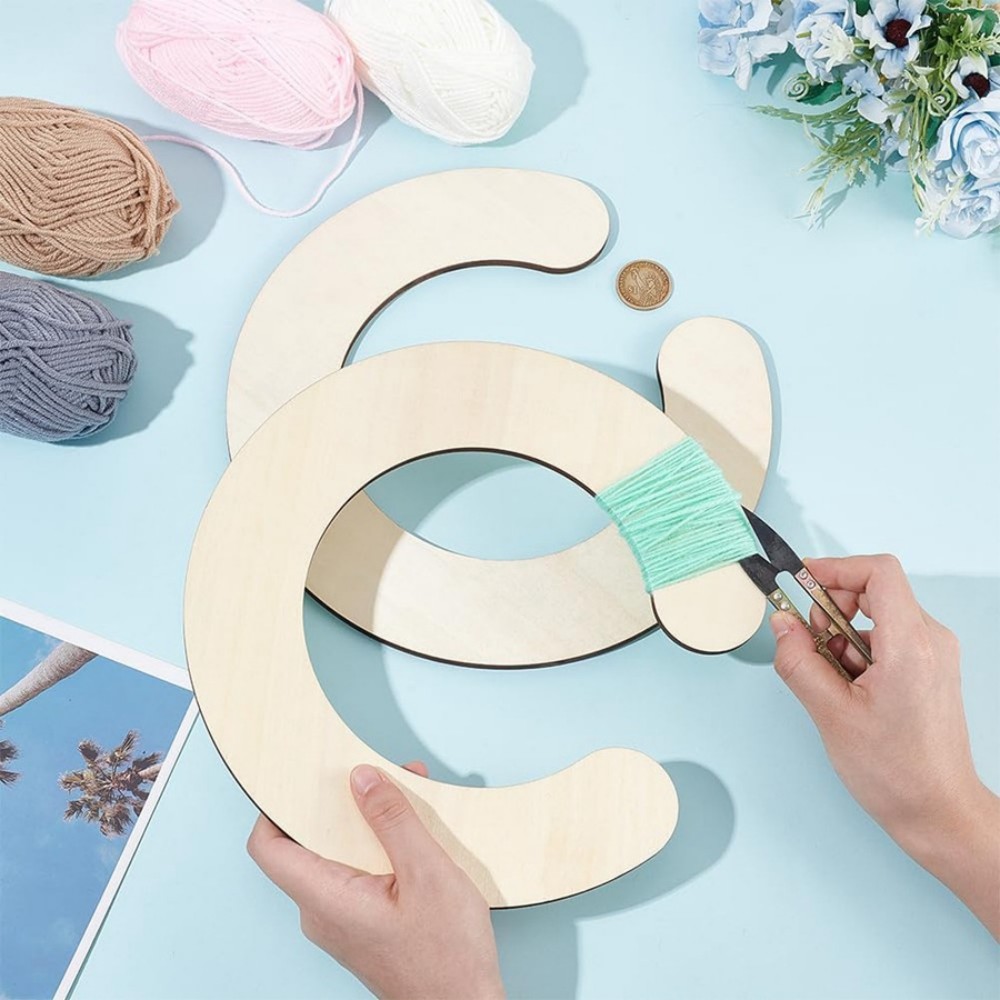 2pcs Wooden Pom Pom Maker Set  - مراجعة Pom Pom Maker Tool وسعره