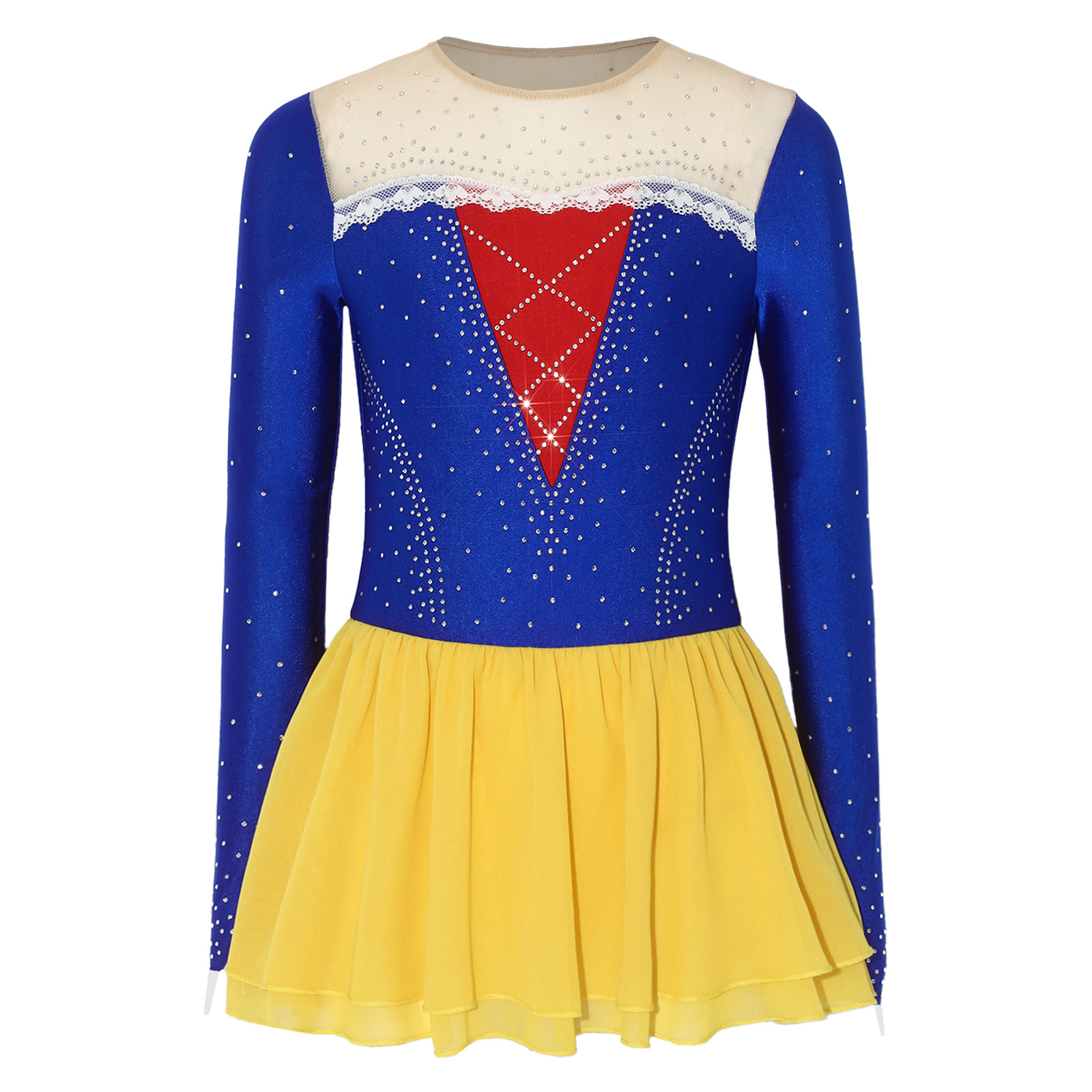 6-16Y Girls Princess Dance Dre - مراجعة Rhinestone Banding Trim وسعره
