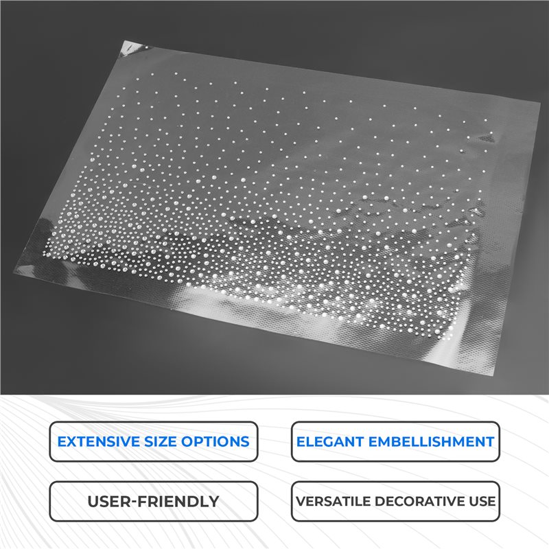 A53Q-Glitter Hotfix Rhinestone - مراجعة Hotfix Rhinestone Sheet وسعره
