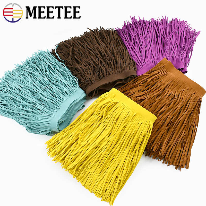 1-5M 15cm Suede Tassel Fringes - مراجعة Fringe Ribbon Sewing وسعره