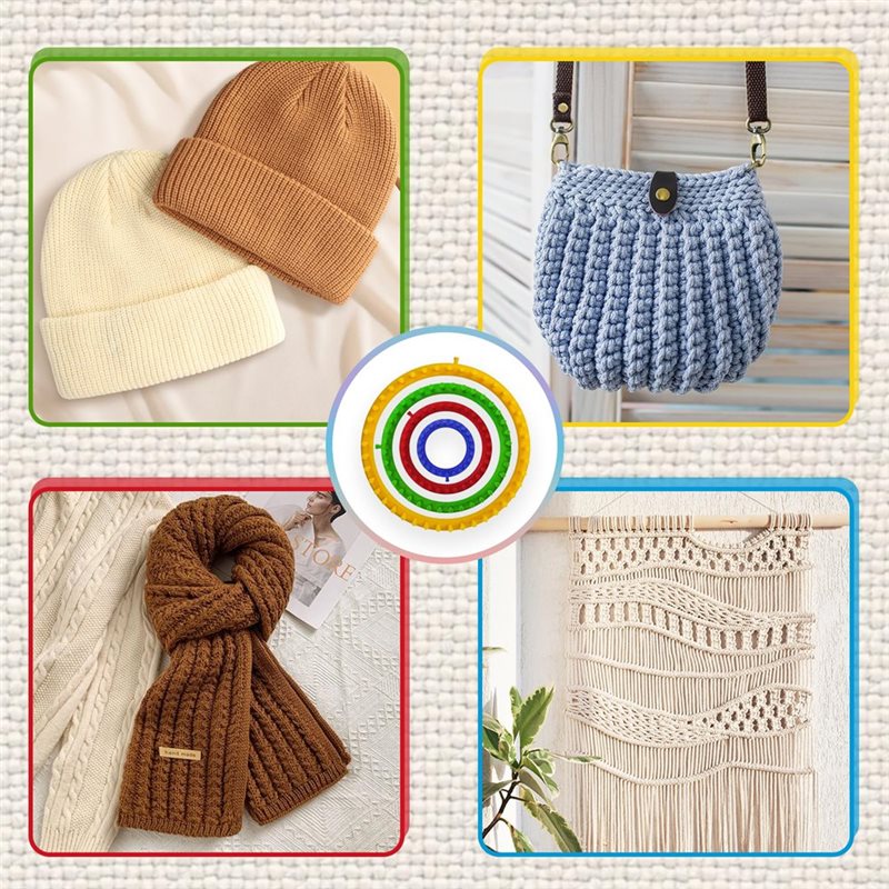 Round Knitting Loom For Hats S - مراجعة Pom Pom Maker Tool وسعره