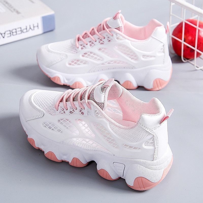 Breathable Mesh Chunky Sneaker - مراجعة Guipure Lace Panel وسعره