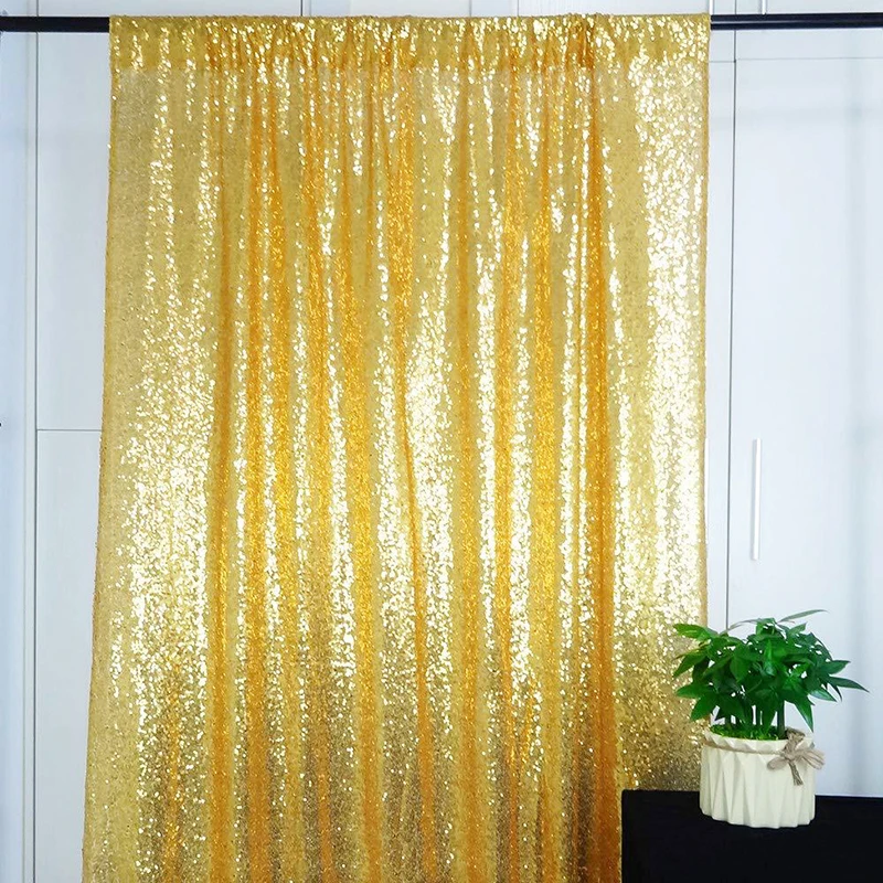 1PC Pink Sequin Backdrop Curta - مراجعة Sequin Fabric Panel وسعره