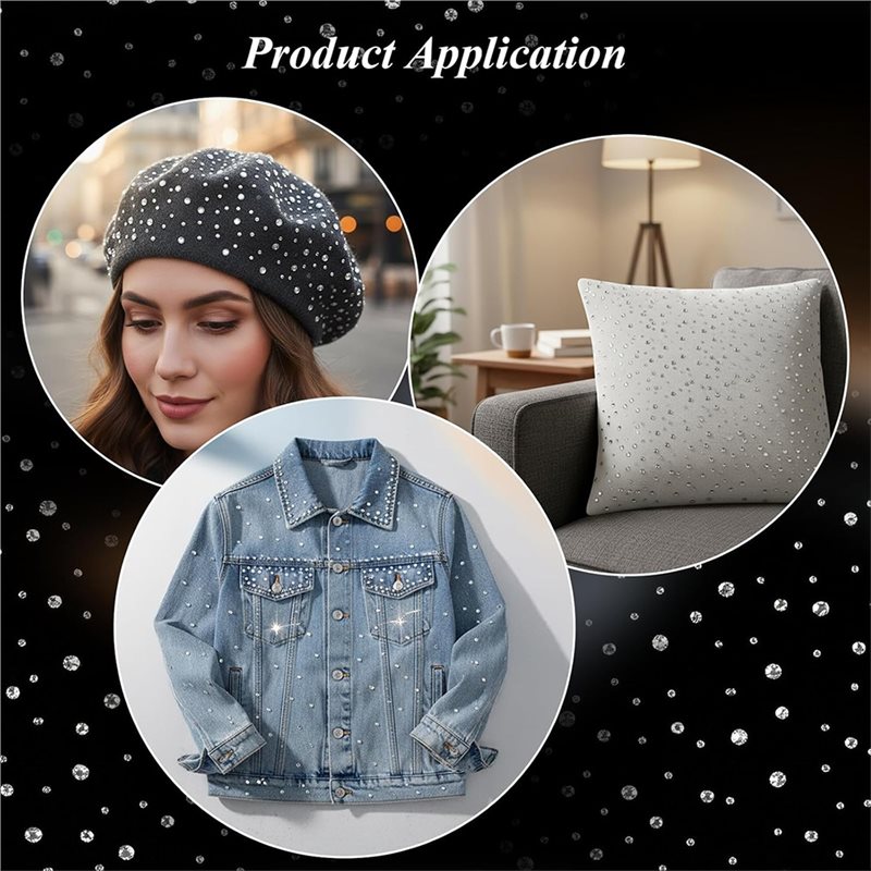 Hot Trend-Crystal Transfers Gl - مراجعة Hotfix Rhinestone Sheet وسعره