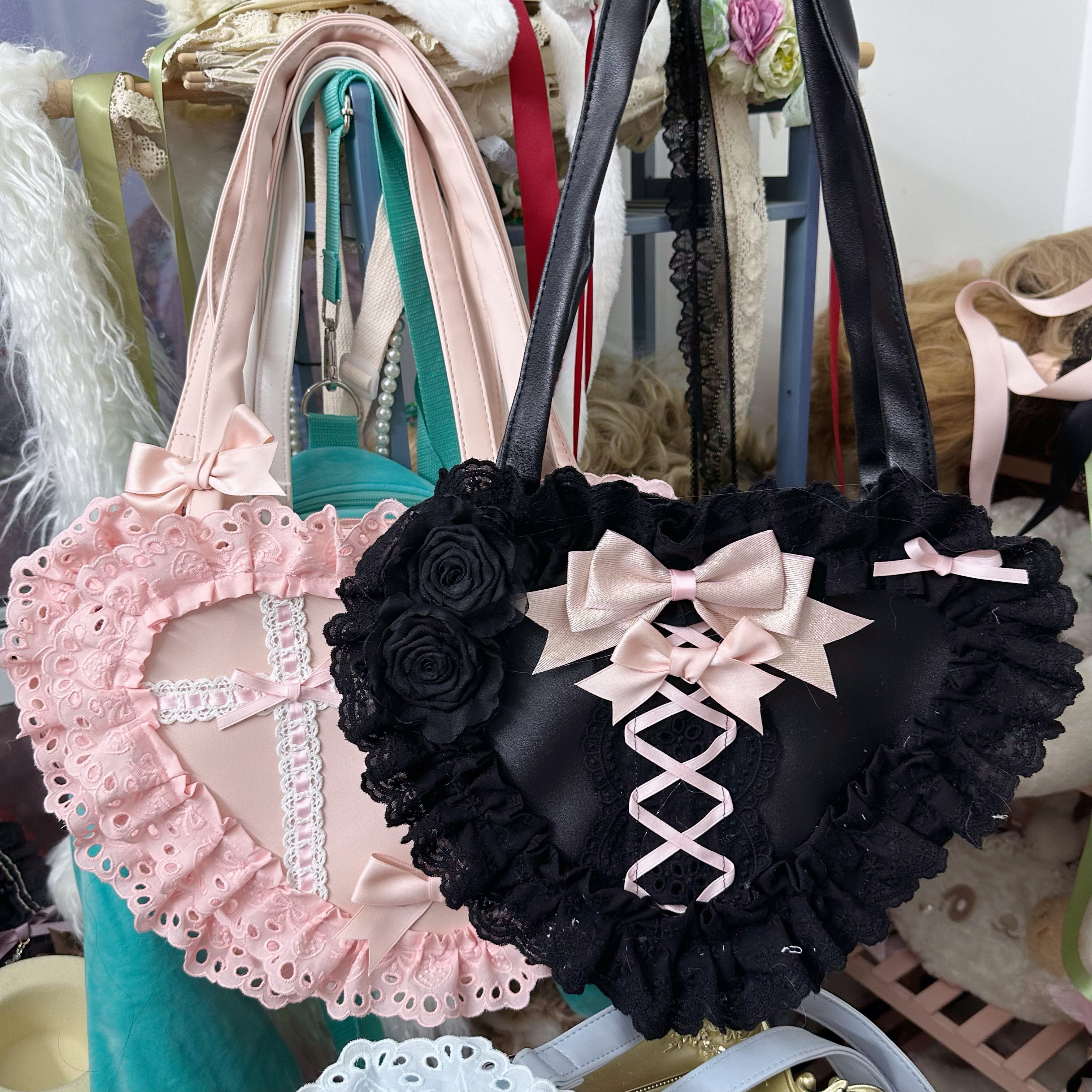 Japanese Daily Out Dating Loli - مراجعة Lace Ribbon Trim وسعره