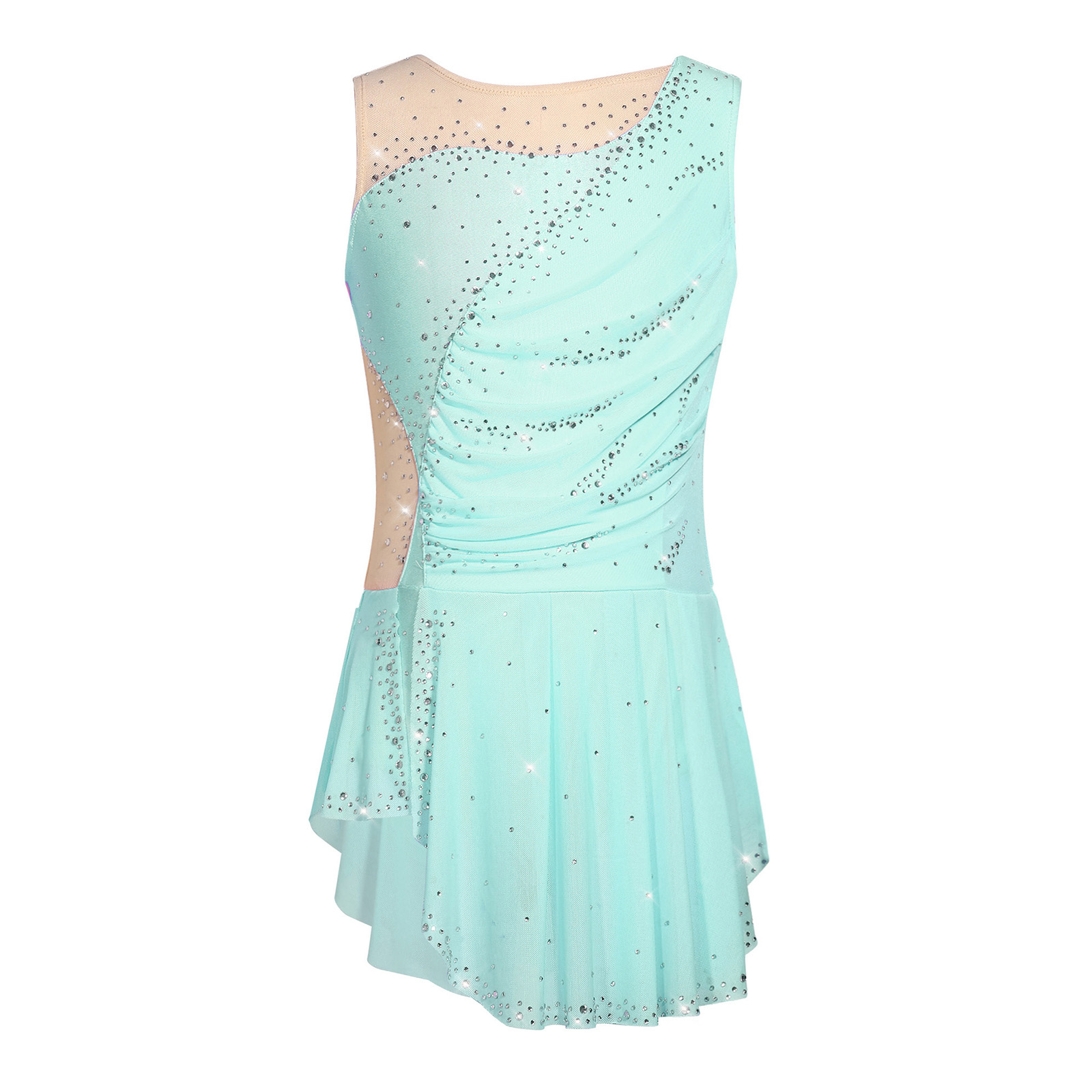 Kids Girls Figure Ice Skating  - مراجعة Rhinestone Banding Trim وسعره