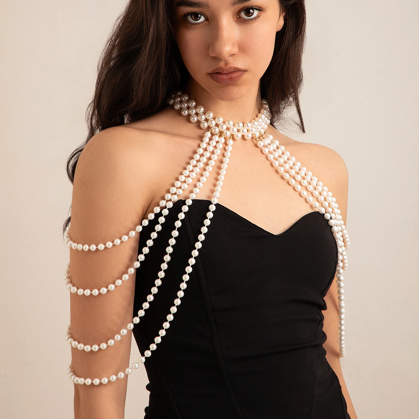 Bridal Tassel Imitation Pearl  - مراجعة Pearl Trim Chain وسعره