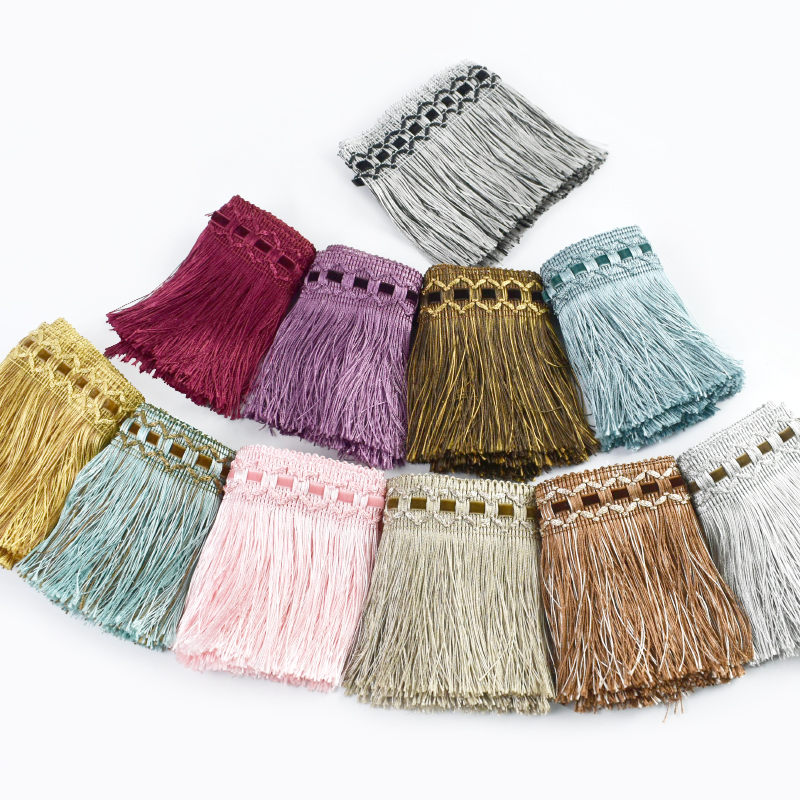 2/5Meters 10cm Tassel Fringe N - مراجعة Fringe Ribbon Sewing وسعره