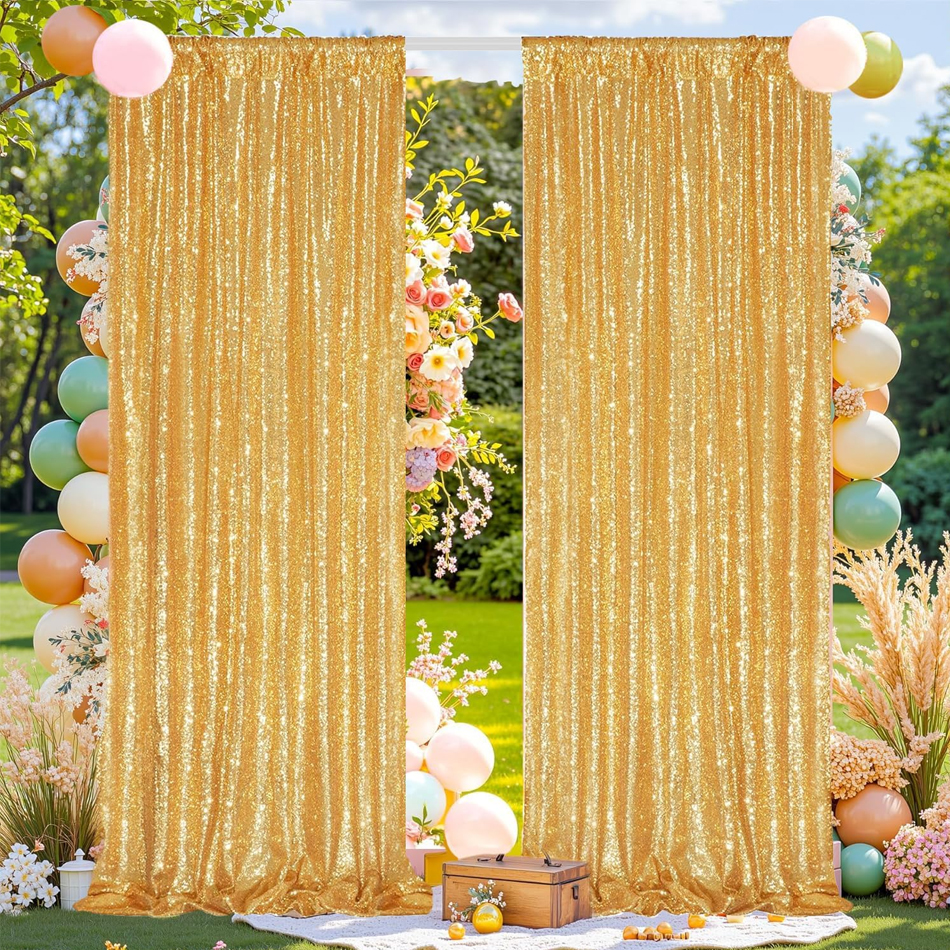 Silver Sequin Backdrop Curtain - مراجعة Sequin Fabric Panel وسعره
