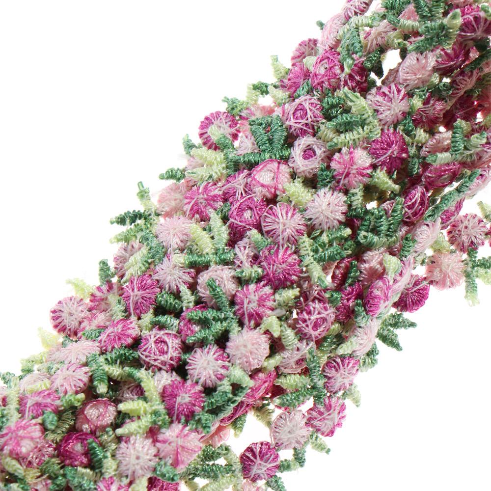 2Yard Flower Lace Trim Embroid - مراجعة Lace Ribbon Trim وسعره