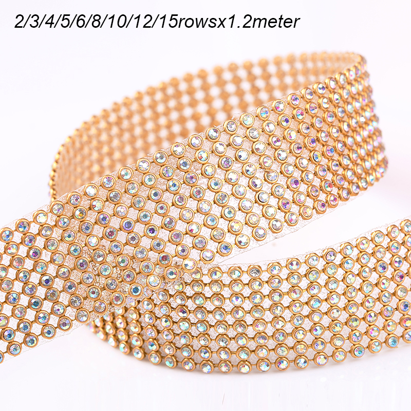 10rows Clear Crystal AB Rhines - مراجعة Hotfix Rhinestone Sheet وسعره