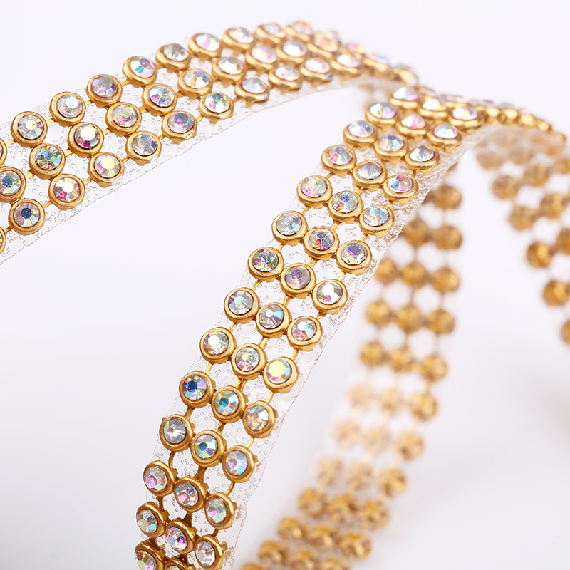 10rows Clear Crystal AB Rhines - مراجعة Hotfix Rhinestone Sheet وسعره