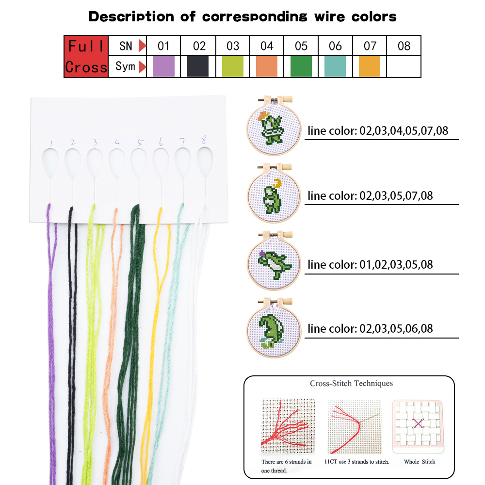 4pcs Embroidery Starter Kit DI - مراجعة Embroidery Craft وسعره