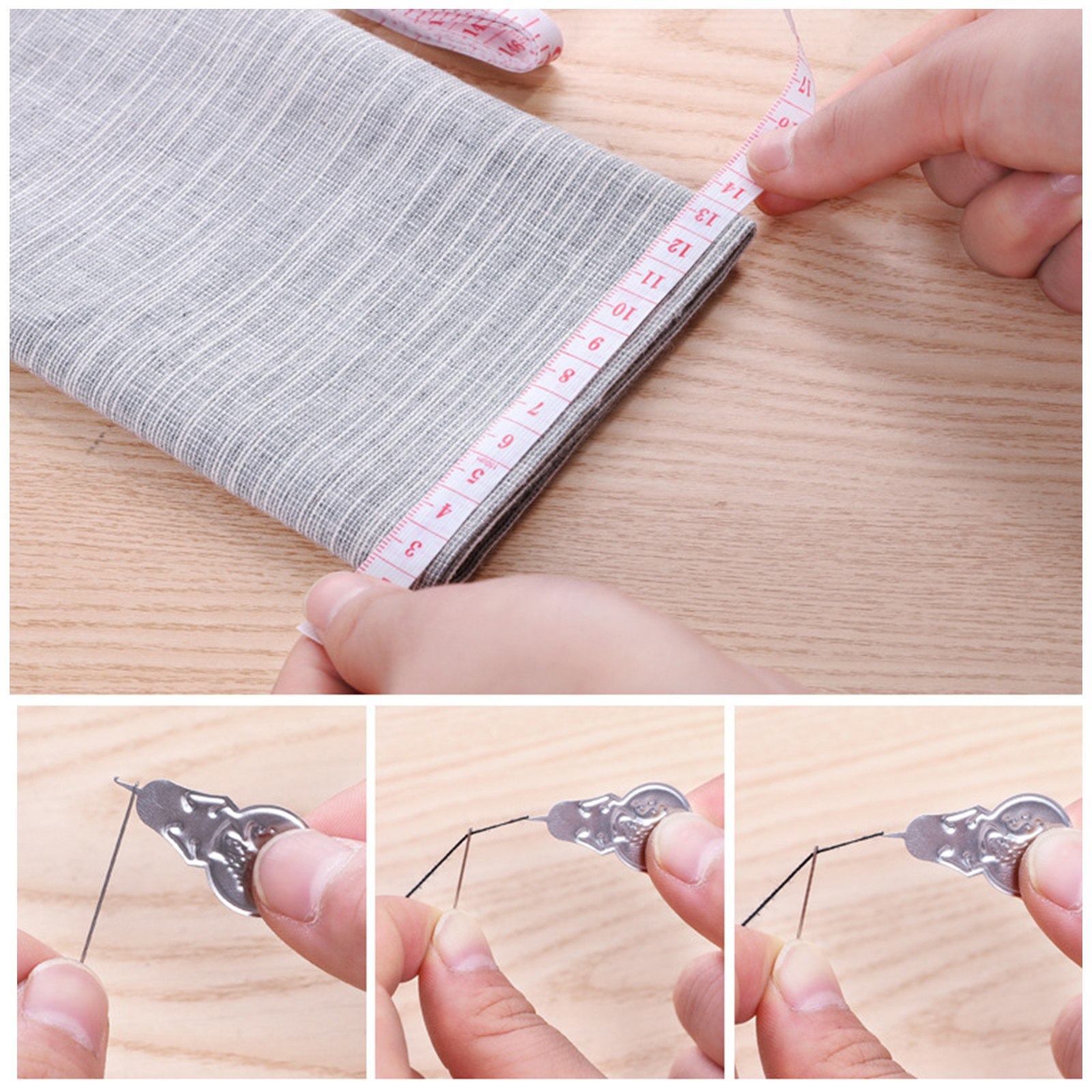 The sewing kit contains 68 acc - مراجعة Pom Pom Maker Tool وسعره