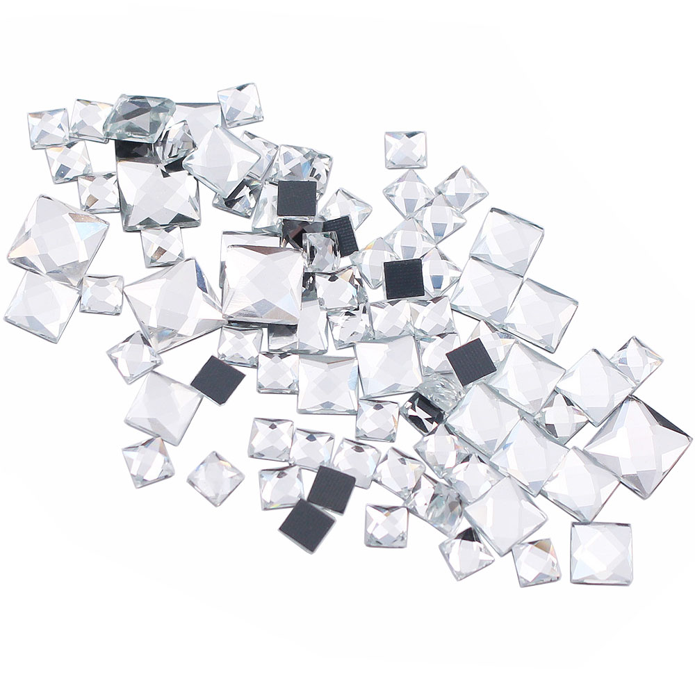 5mm 8mm 10mm Rhinestones Squar - مراجعة Hotfix Rhinestone Sheet وسعره