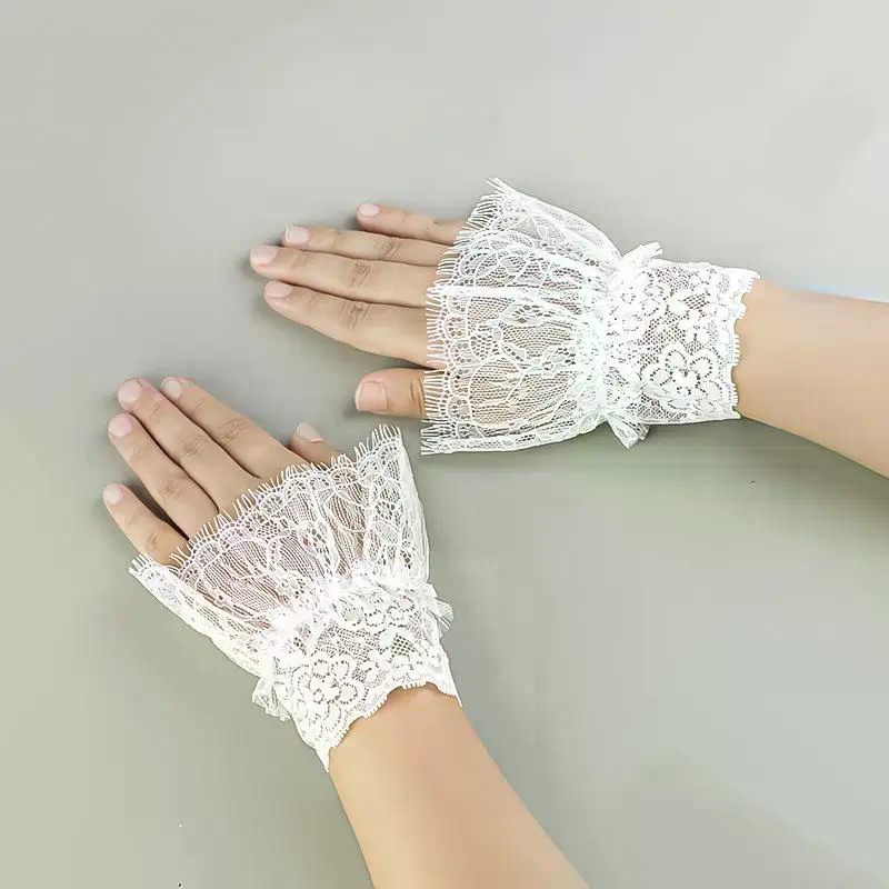Women Fake Arm Sleeves With Sh - مراجعة Tassel Fringe Trim وسعره
