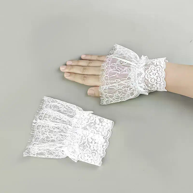 Women Fake Arm Sleeves With Sh - مراجعة Tassel Fringe Trim وسعره