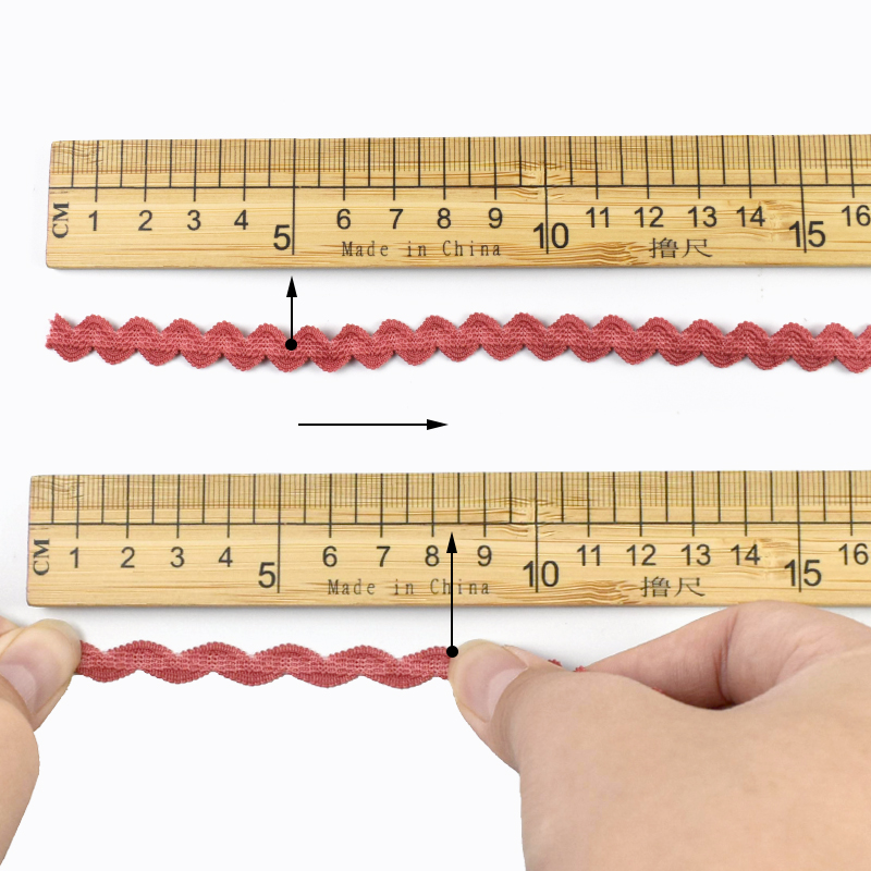 5/10/20M 10mm Wave Edge Elasti - مراجعة Lace Ribbon Trim وسعره