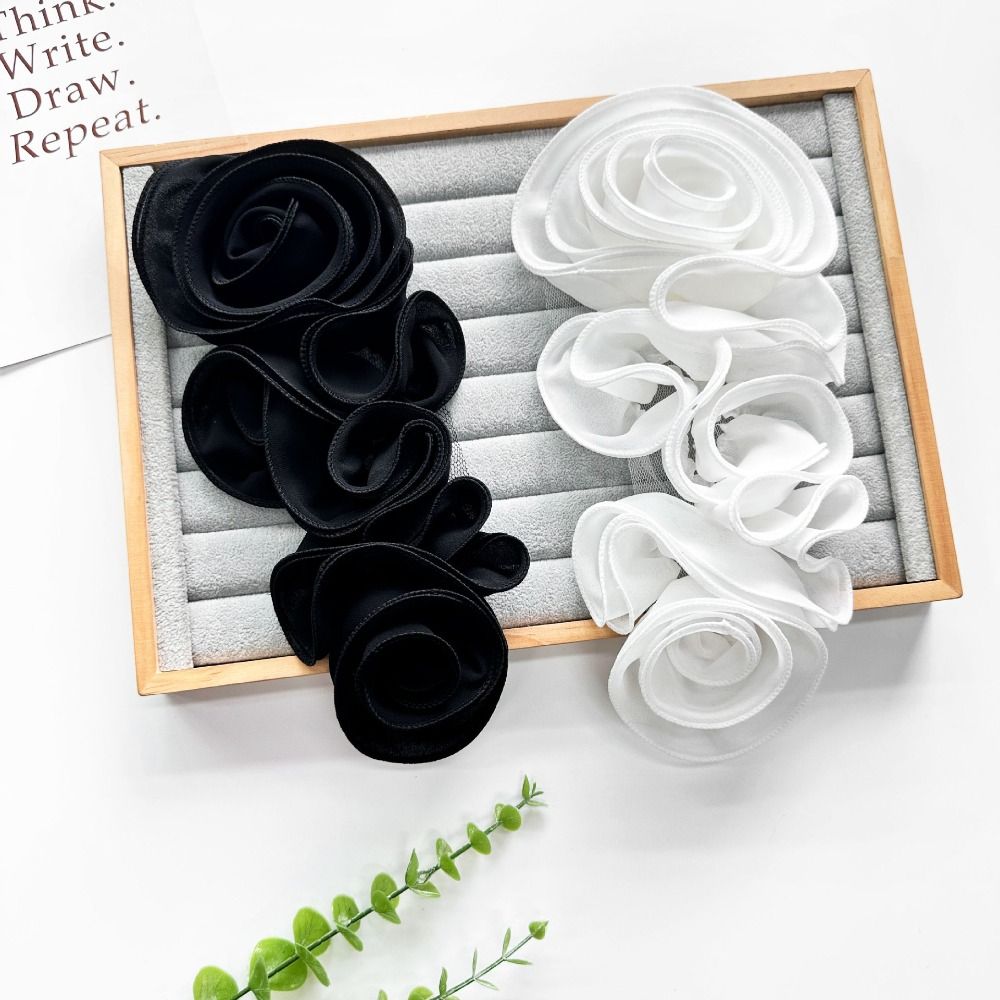 New DIY 3D Floral Decoration S - مراجعة Applique Patch Flower وسعره