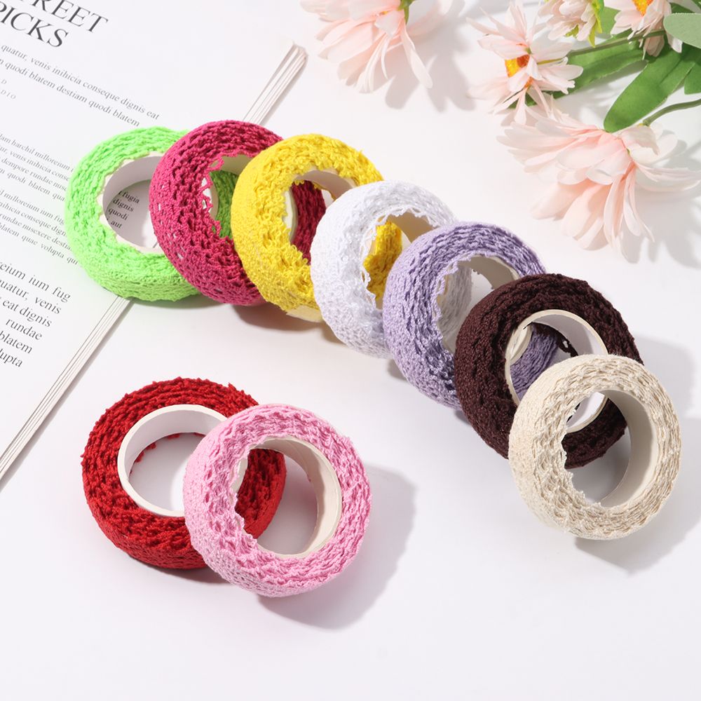 2Yards/ Roll Wedding Decor DIY - مراجعة Lace Ribbon Trim وسعره