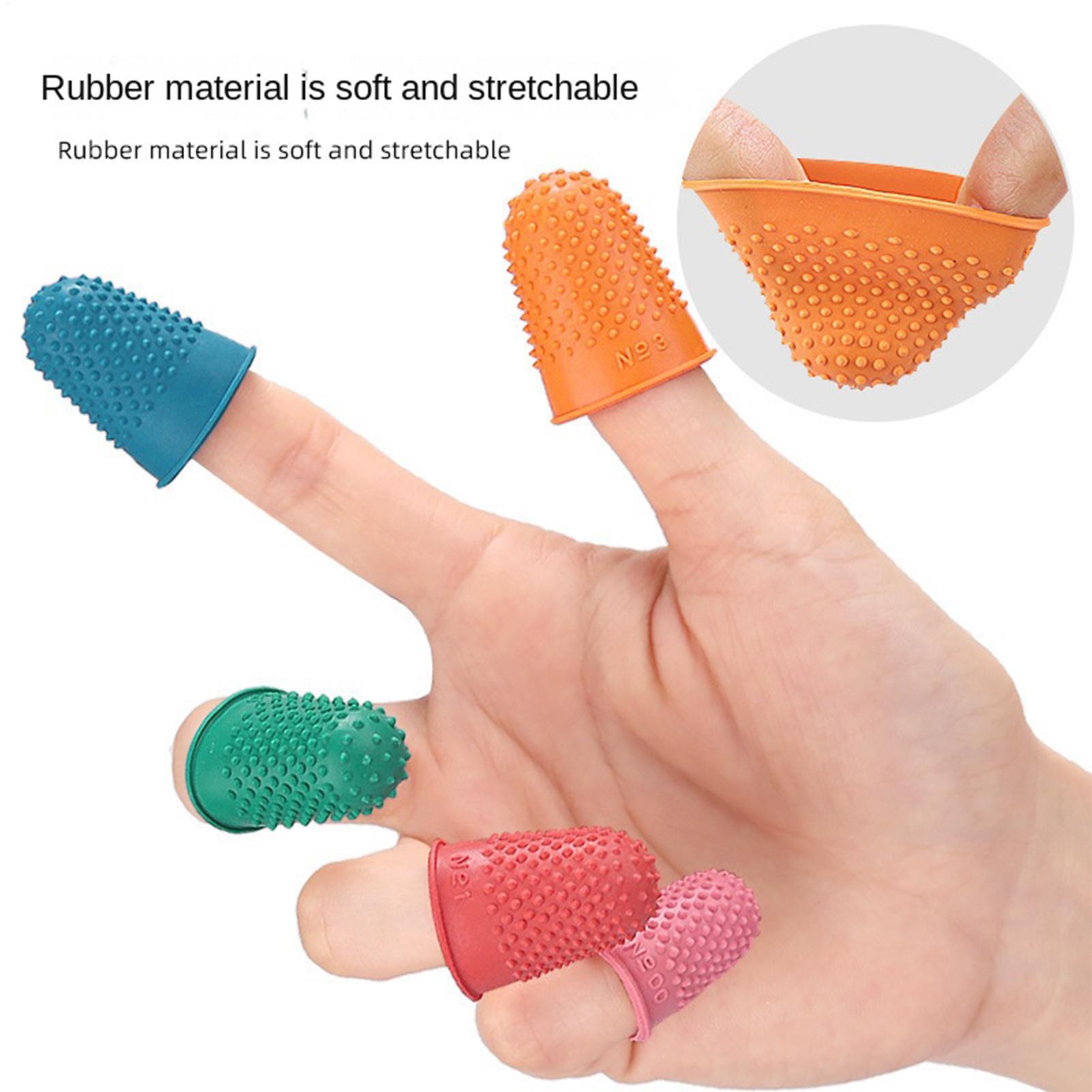 Finger Grips Rubber Reusable P - مراجعة Embroidery Craft وسعره