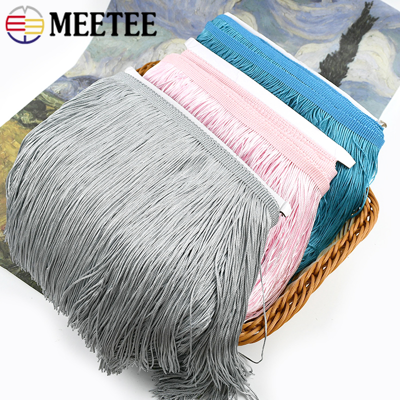 5/10Yards 10cm Tassel Fringe T - مراجعة Fringe Ribbon Sewing وسعره