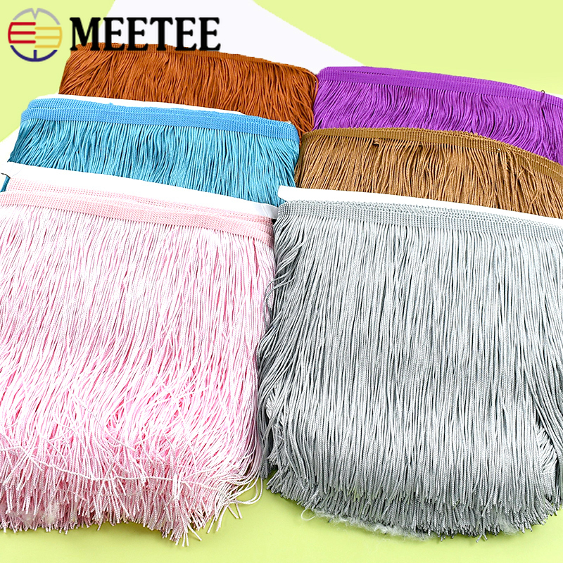 5/10Yards 10cm Tassel Fringe T - مراجعة Fringe Ribbon Sewing وسعره
